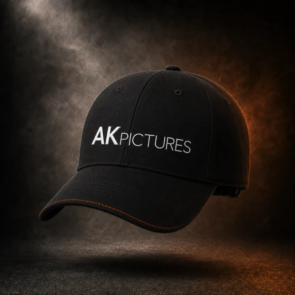 AKpictures Signature baseballsapka – fekete