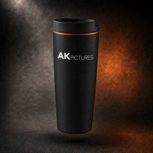 AKpictures Travel Cup – fekete