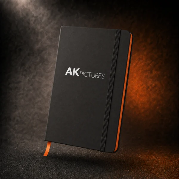 AKpictures Creative Notes jegyzetfüzet – fekete