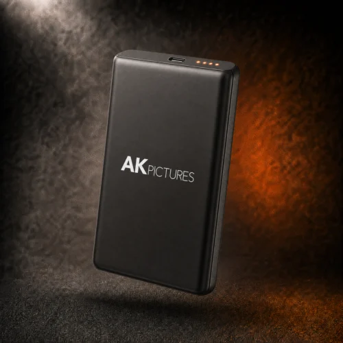 AKpictures Power Bank – fekete